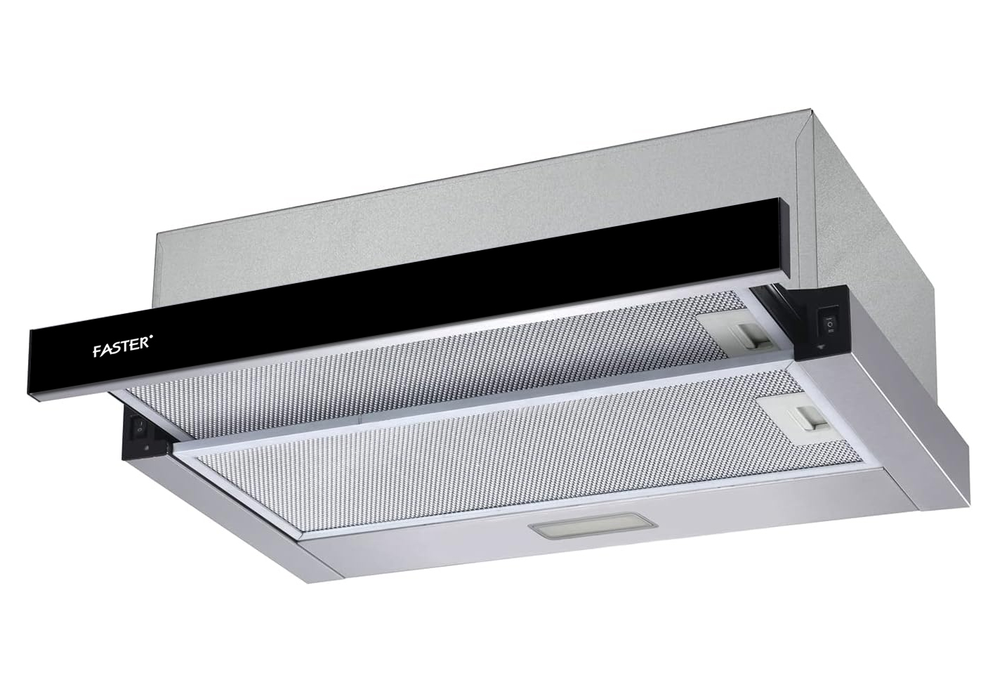 Máy hút mùi âm tủ | Faster SYP 7222B | kính đen | 70cm Máy hút mùi âm tủ | Faster SYP 7222B | kính đen | 70cm