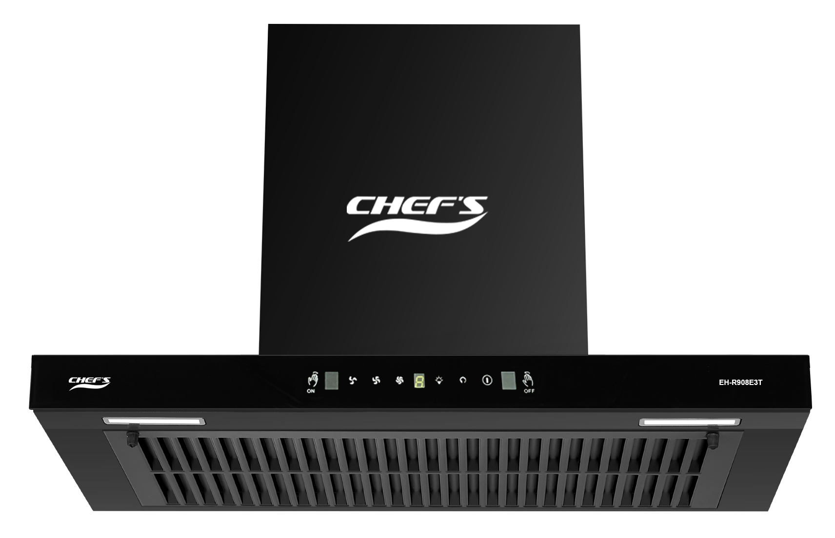 Máy hút mùi áp tường chữ T | Chefs EH-R908E3T | màu đen | 70cm | tự động làm sạch Máy hút mùi áp tường chữ T | Chefs EH-R908E3T | màu đen | 70cm | tự động làm sạch