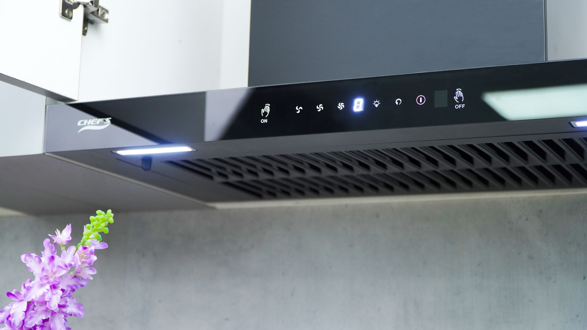 chỉ với những cử chỉ đơn giản máy hút mùi Chefs EH-R908E3T giúp bạn dễ dàng điều khiển máy hút mùi thuận tiện nhất. chỉ với những cử chỉ đơn giản máy hút mùi Chefs EH-R908E3T giúp bạn dễ dàng điều khiển máy hút mùi thuận tiện nhất.