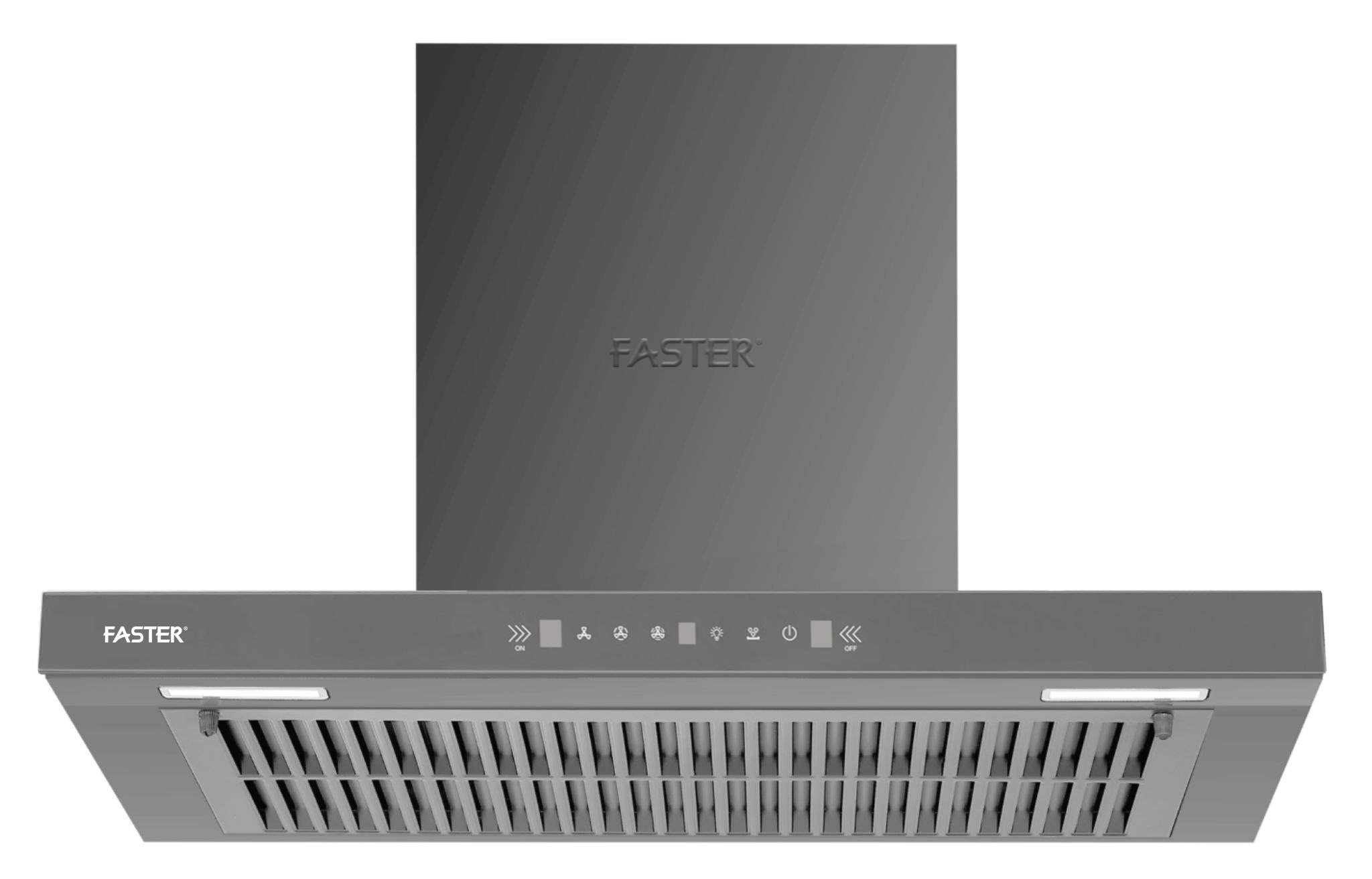 Máy hút mùi áp tường chữ T | Faster FS 35TG Autoclean | màu xám | 70cm | tự động làm sạch Máy hút mùi áp tường chữ T | Faster FS 35TG Autoclean | màu xám | 70cm | tự động làm sạch