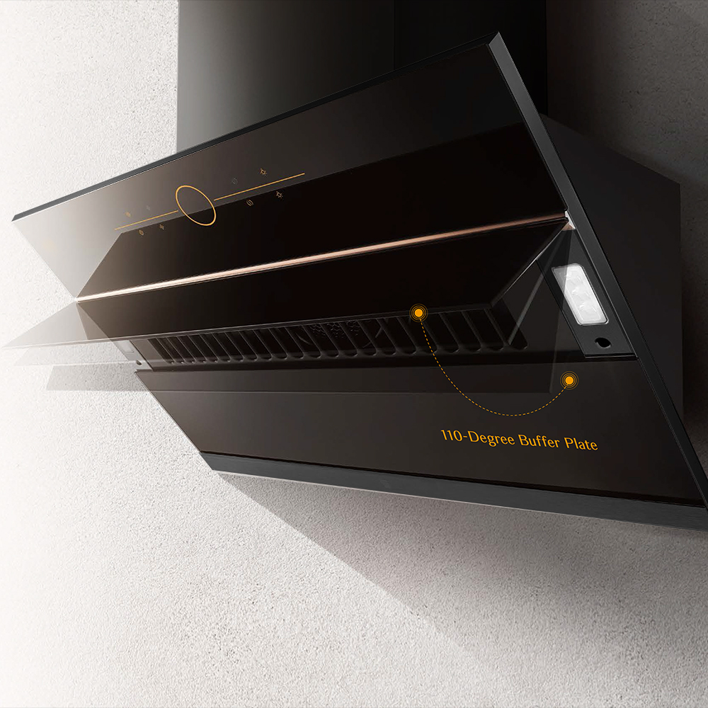 Công suất hút mạnh mẽ 900m3/h loại bỏ hiệu quả mùi thức ăn Công suất hút mạnh mẽ 900m3/h loại bỏ hiệu quả mùi thức ăn