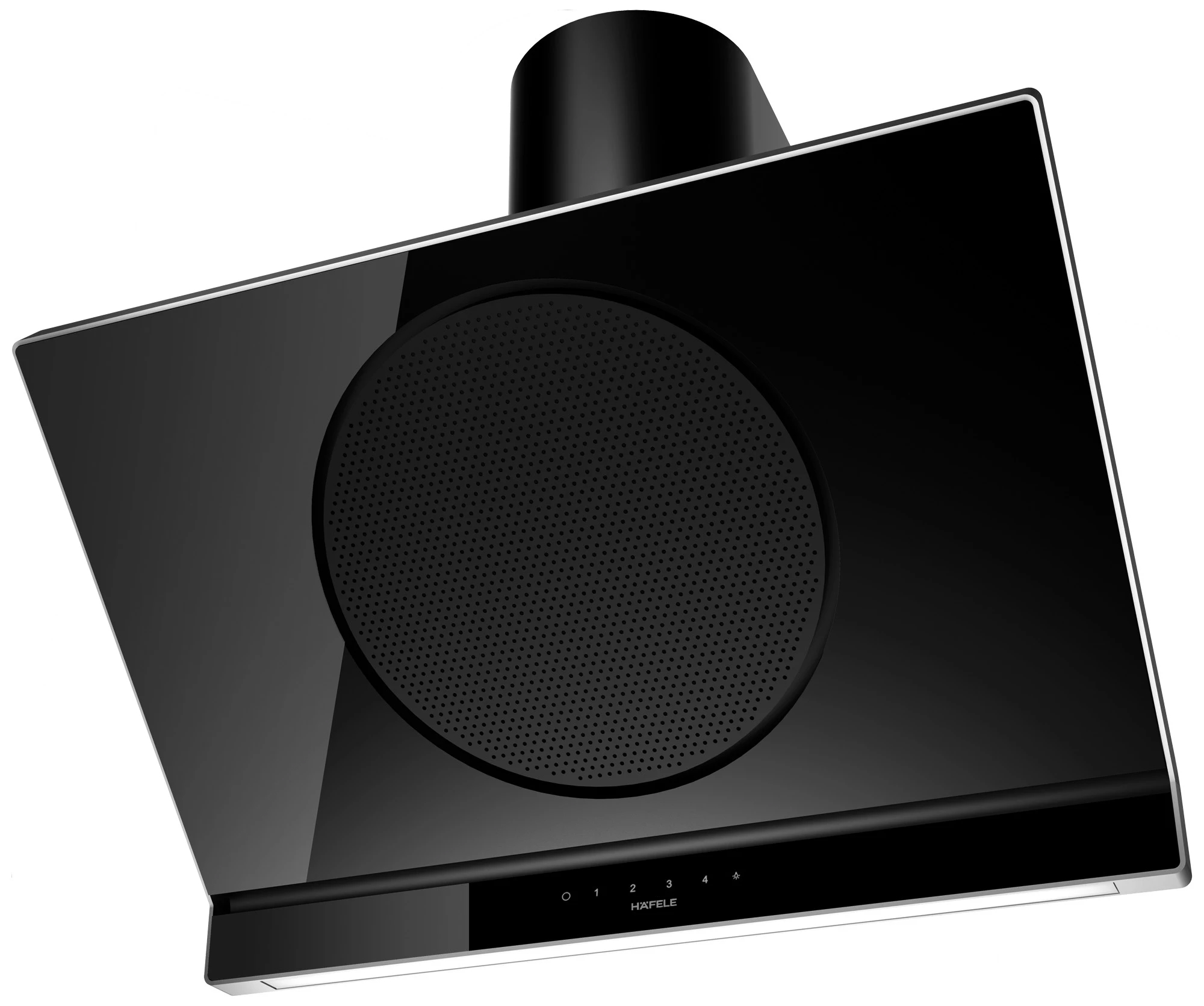 Máy hút mùi áp tường | Häfele HH-WVG90A | 535.82.203 | 90cm | kính đen & viền nhôm Máy hút mùi áp tường | Häfele HH-WVG90A | 535.82.203 | 90cm | kính đen & viền nhôm