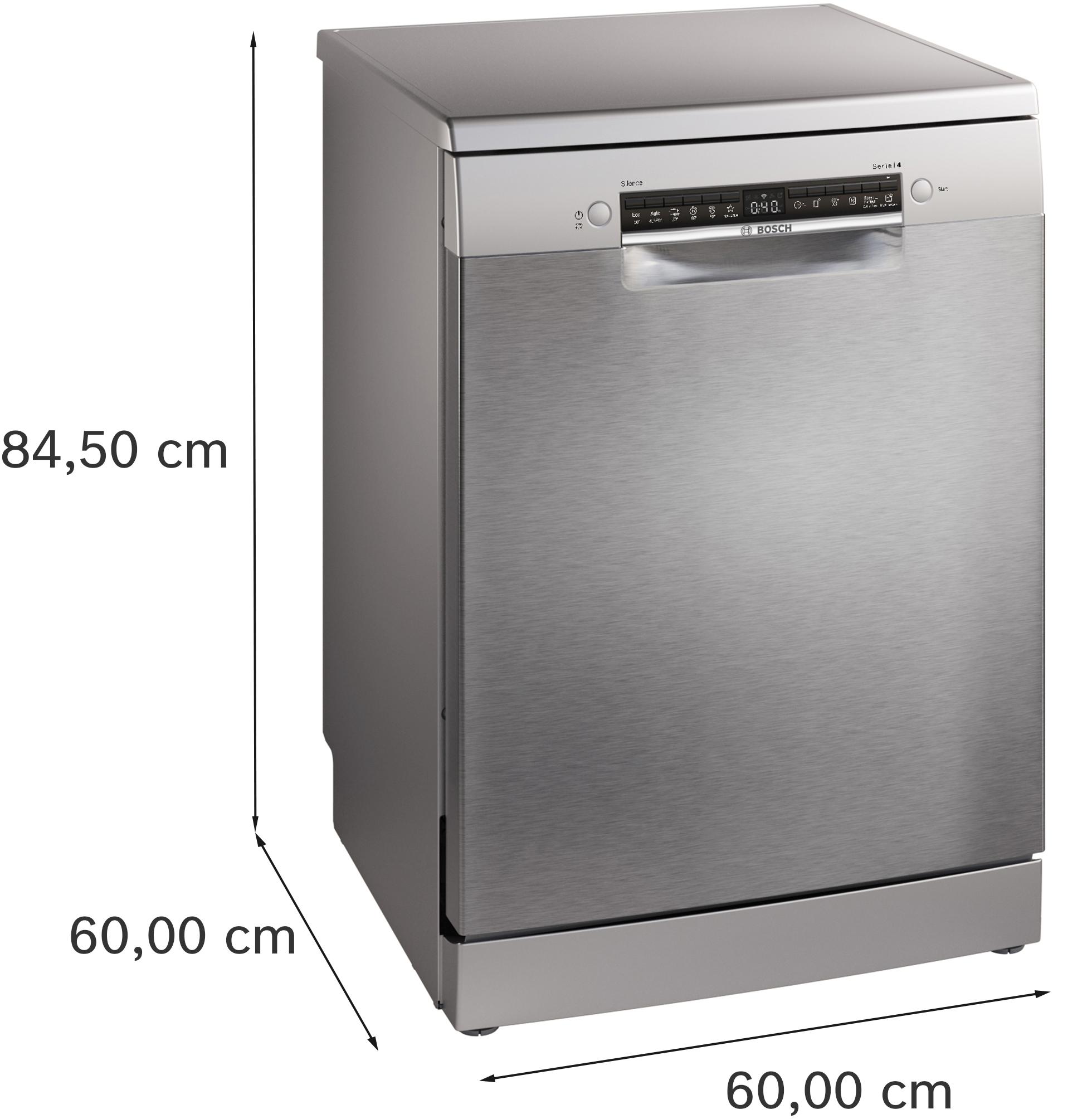 Máy rửa bát độc lập 13 bộ Serie 4 Bosch SMS4HTI16E