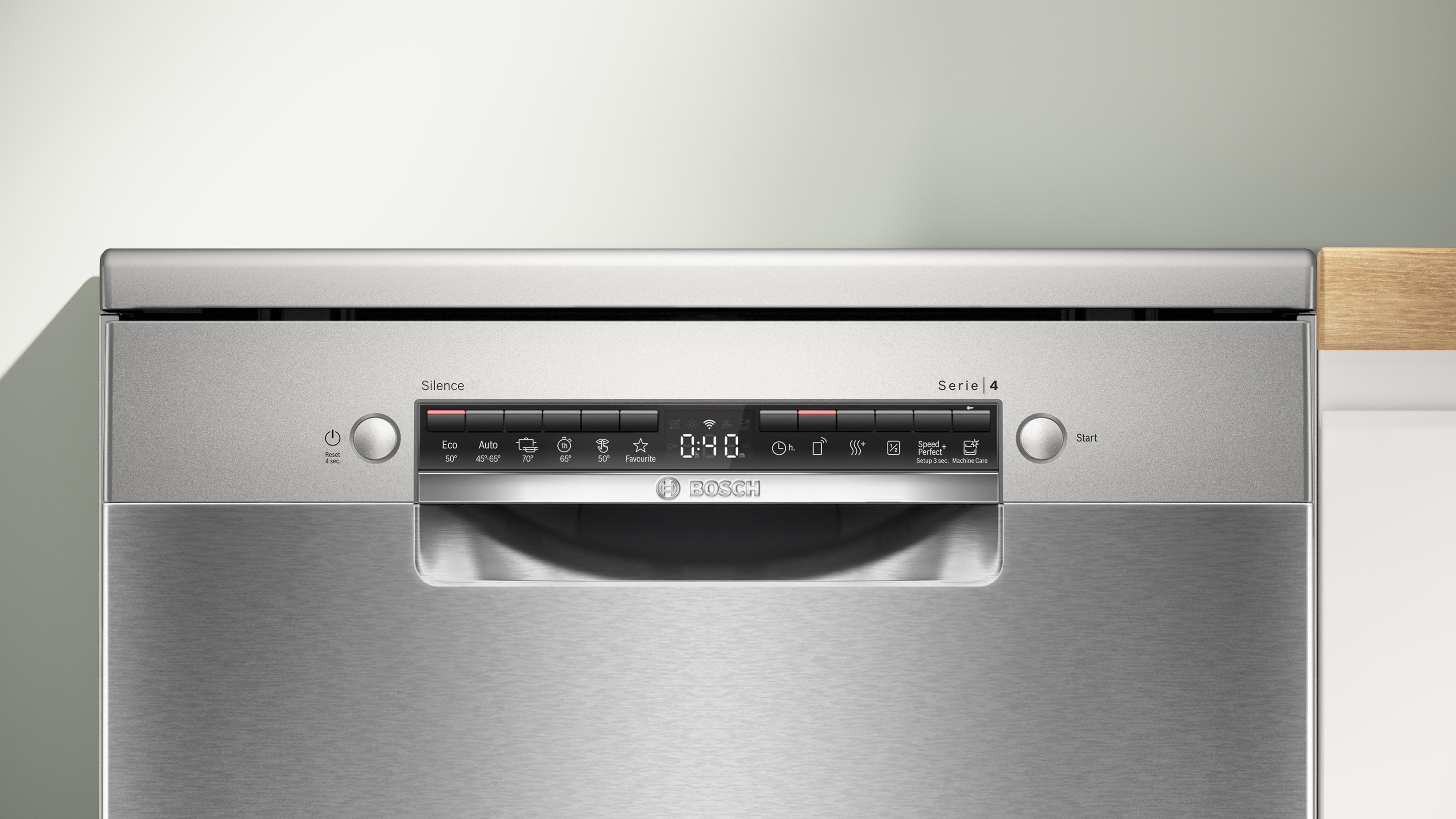 Máy rửa bát độc lập 13 bộ Serie 4 Bosch SMS4HTI16E