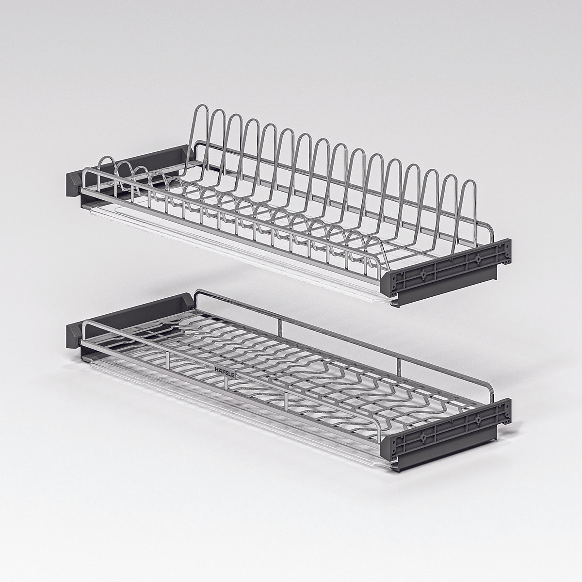 Giá đựng bát đĩa cố định Hafele Oria được thiết kế 2 tầng rộng rãi, thông thoáng và tiện dụng giúp bạn thoải mái đựng bát đĩa. Giá đựng bát đĩa cố định Hafele Oria được thiết kế 2 tầng rộng rãi, thông thoáng và tiện dụng giúp bạn thoải mái đựng bát đĩa.