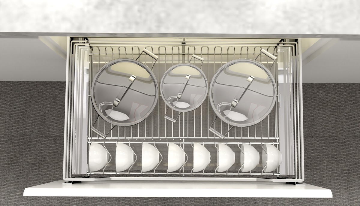 Rổ xoong nồi Inox 304 nan dẹt cao cấp | Hafele Cappella | ray âm giảm chấn | lắp âm tủ cánh mở hoặc cánh kéo Rổ xoong nồi Inox 304 nan dẹt cao cấp | Hafele Cappella | ray âm giảm chấn | lắp âm tủ cánh mở hoặc cánh kéo