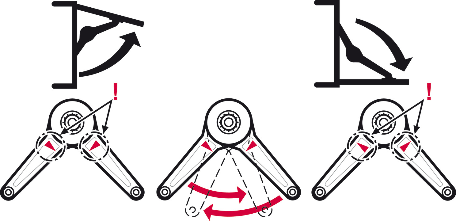 Tay nâng/chống 1 cánh Duo Standard Hafele 373.66.612