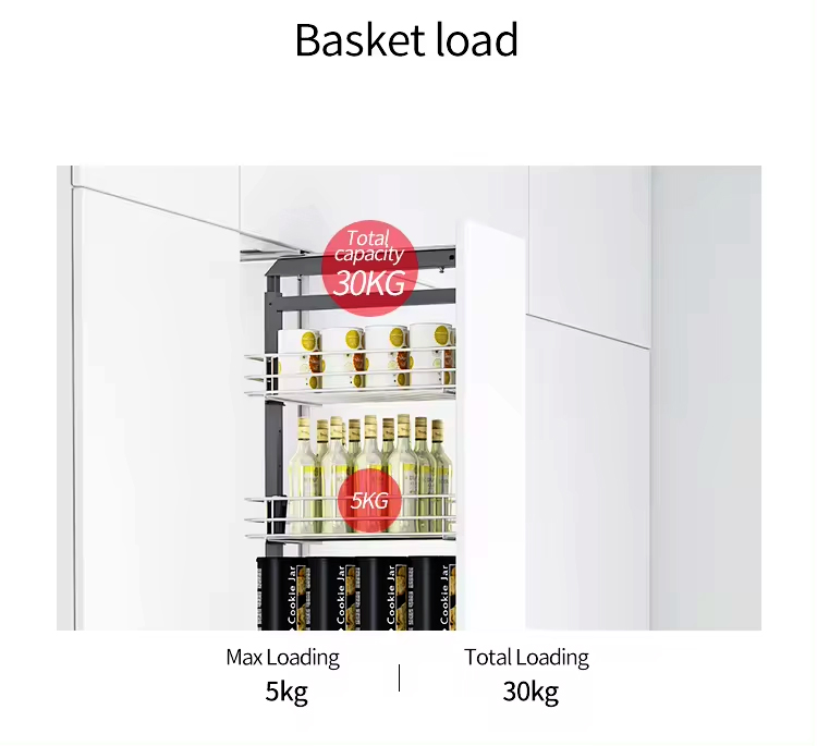 Tải trọng tối đa lên tới 30kg Tải trọng tối đa lên tới 30kg