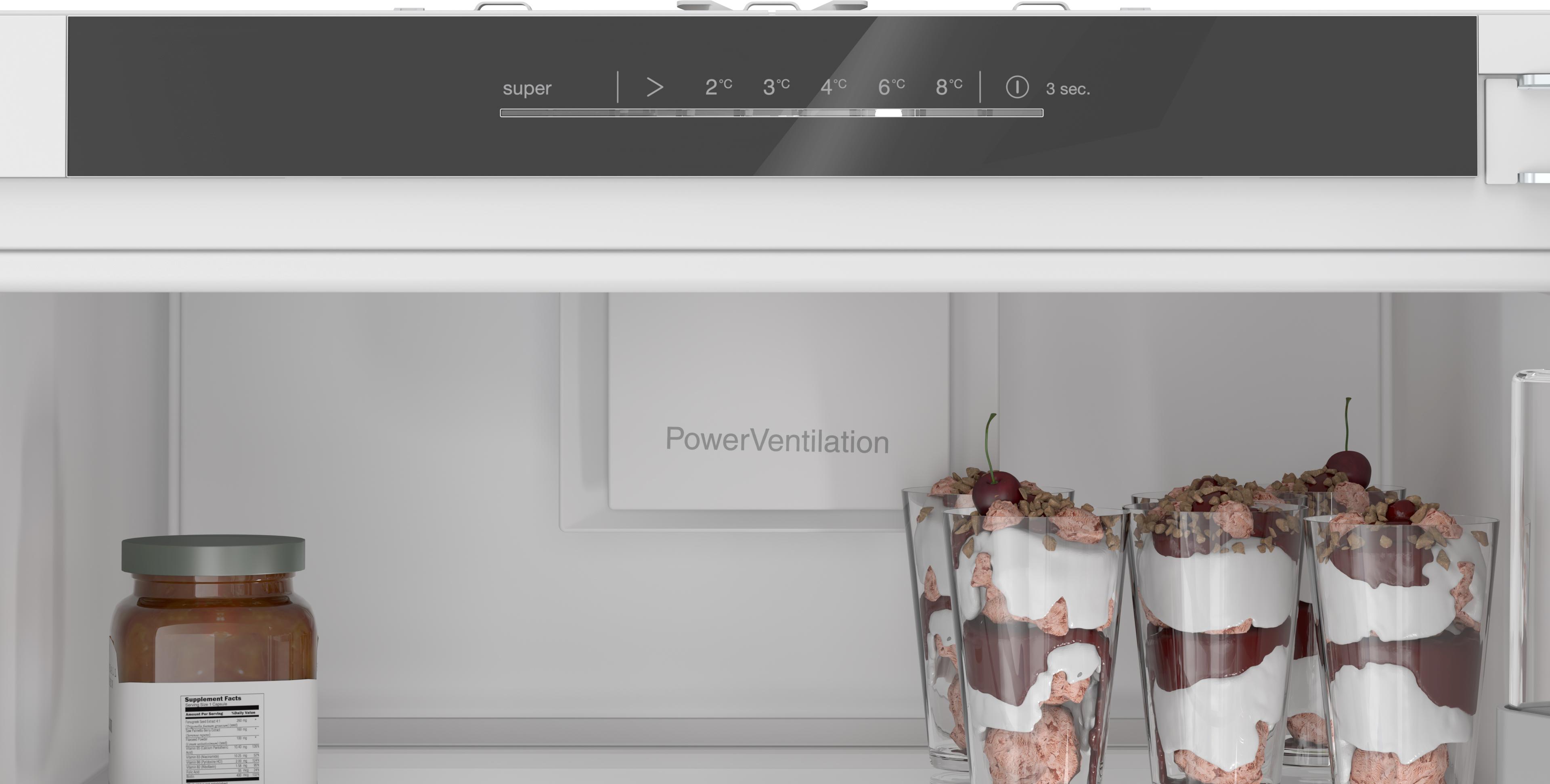 Tủ mát lắp âm Serie 6 Bosch KIR81ADD0