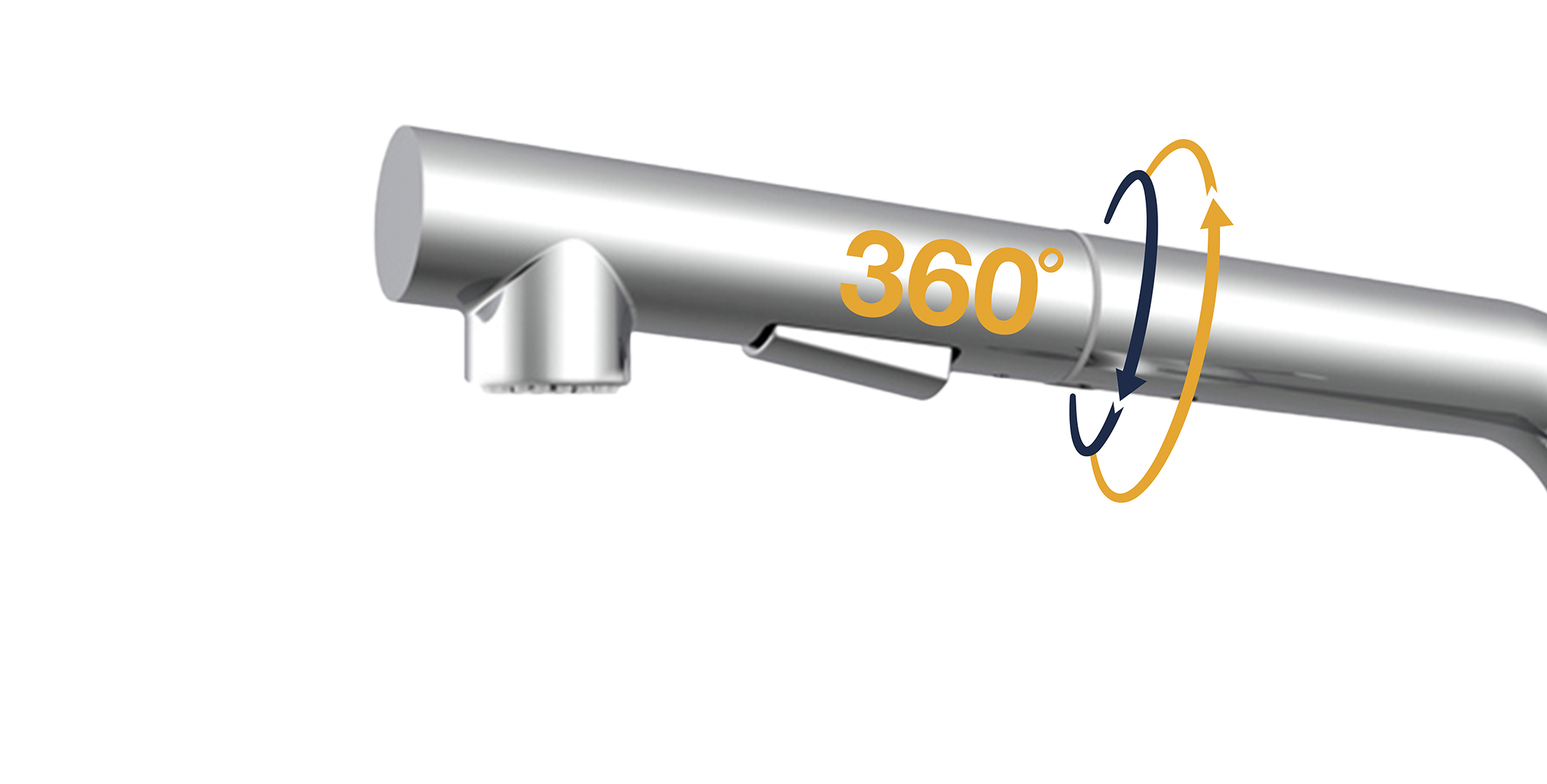 Cung cấp sự tiện lợi và đa dạng trong quá trình sử dụng, có thể dễ dàng điều chỉnh hướng dòng nước một cách linh hoạt để phục vụ các nhu cầu khác nhau.