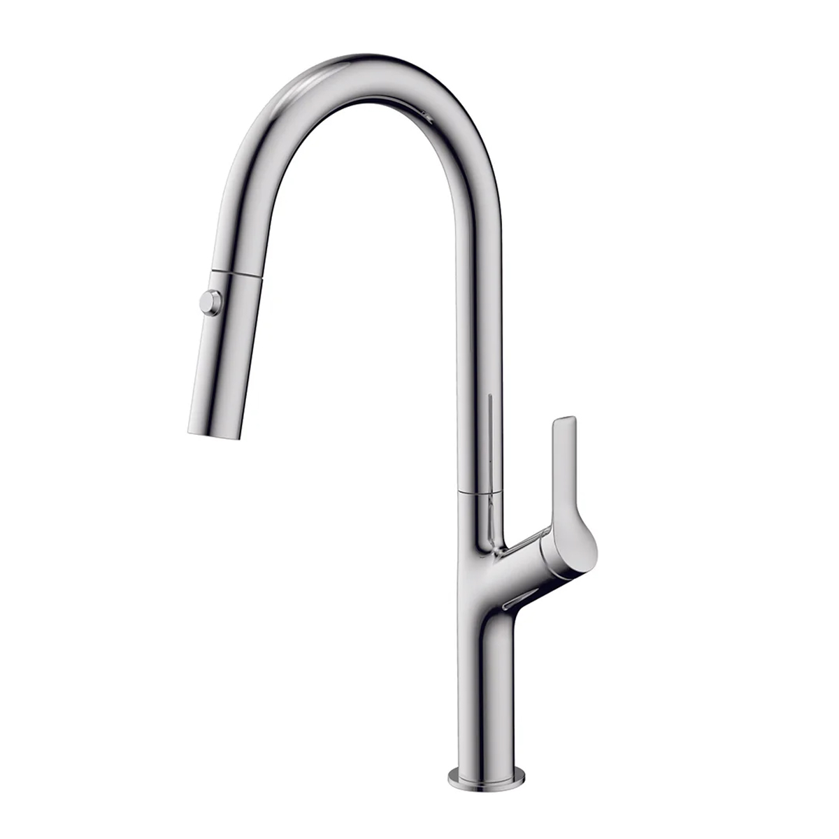 Vòi rửa nóng lạnh dây rút Inox 304 mạ PVD màu Chrome bóng | Hafele LUX-P HT25-SH1F449 | 570.85.043 Vòi rửa nóng lạnh dây rút Inox 304 mạ PVD màu Chrome bóng | Hafele LUX-P HT25-SH1F449 | 570.85.043