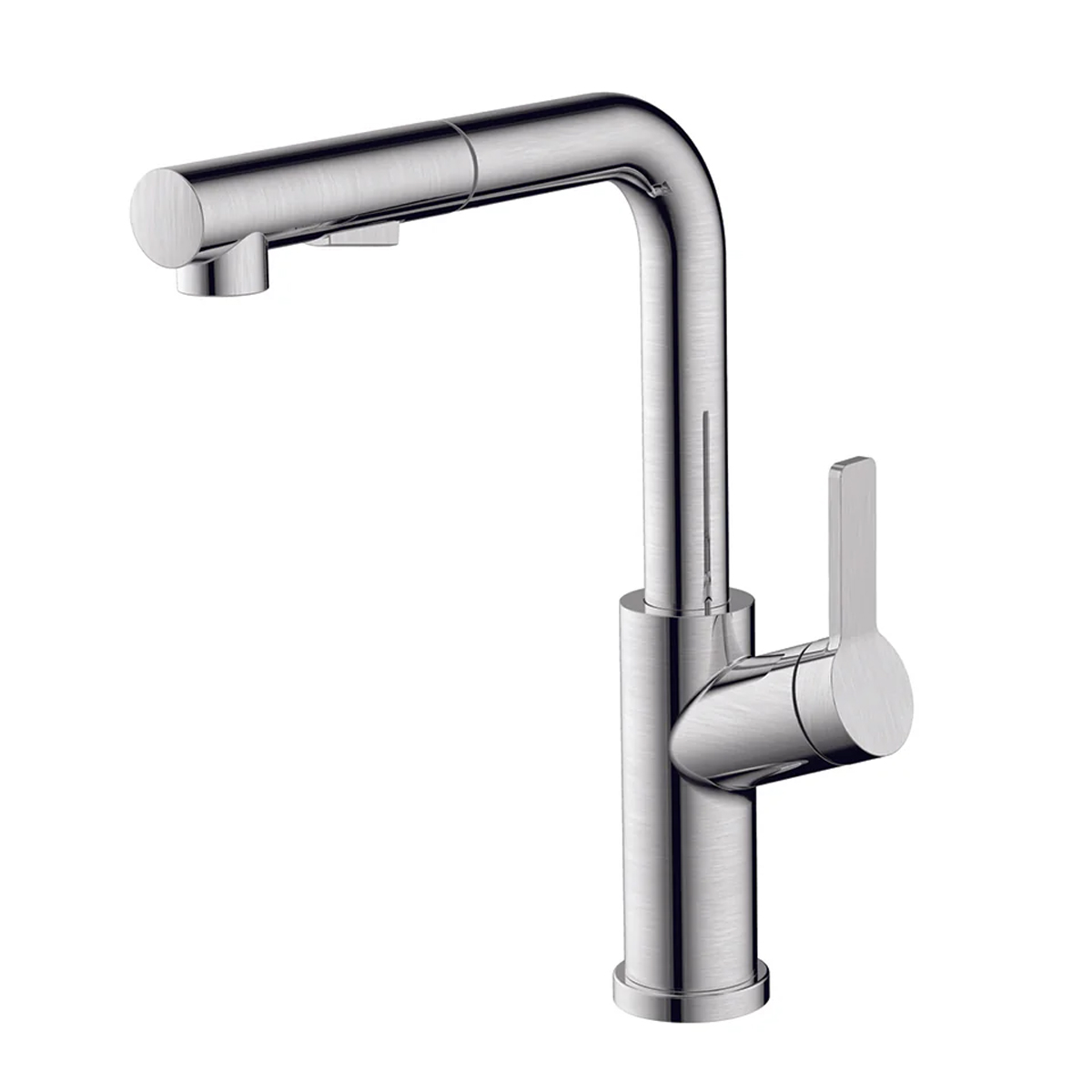 Vòi rửa nóng lạnh dây rút Inox 304 mạ PVD màu Chrome bóng | Hafele LUX-P HT25-SH1P315 | 570.85.048 Vòi rửa nóng lạnh dây rút Inox 304 mạ PVD màu Chrome bóng | Hafele LUX-P HT25-SH1P315 | 570.85.048