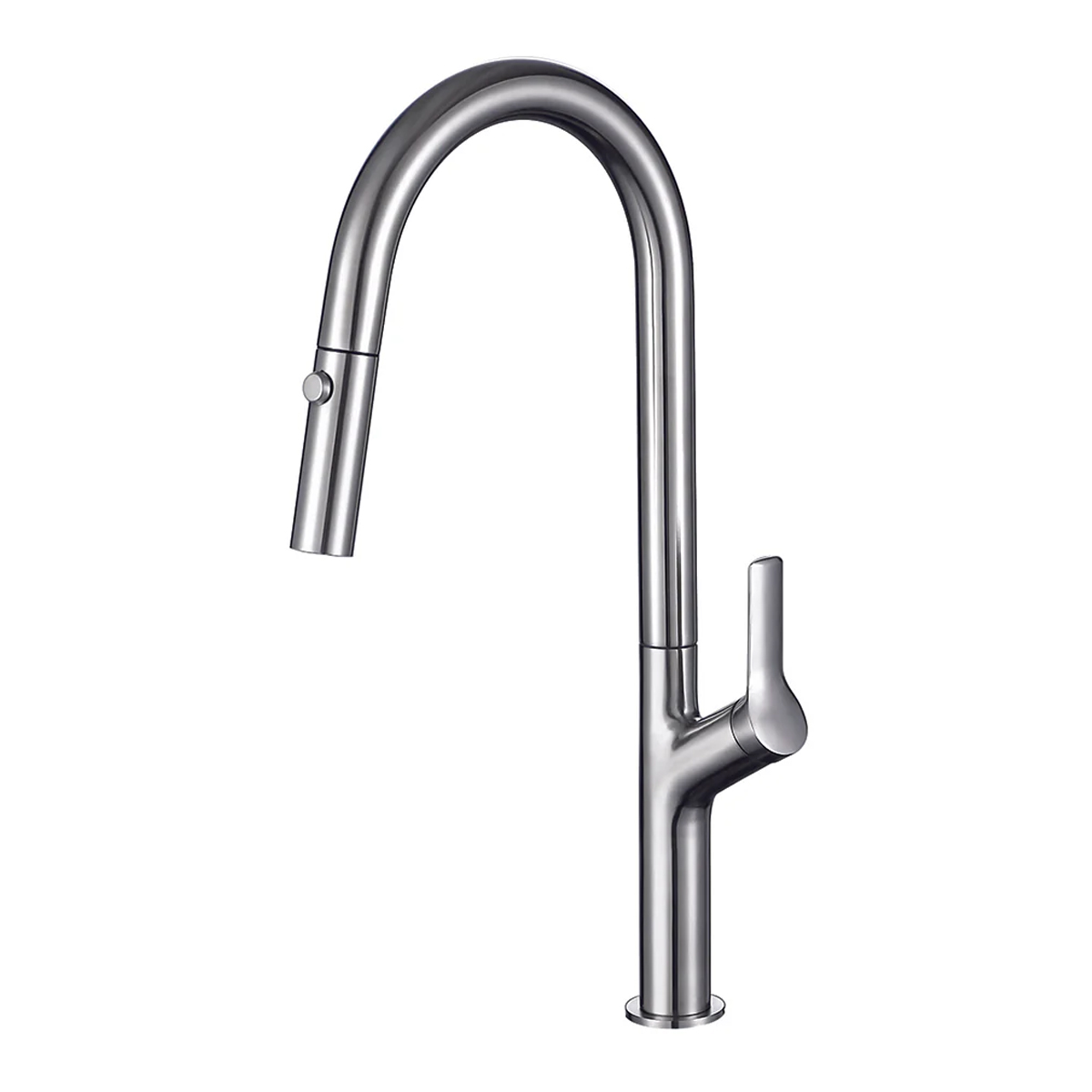 Vòi rửa nóng lạnh dây rút Inox 304 mạ PVD màu Chrome mờ | Hafele LUX-P HT25-SH1F449 | 570.85.045 Vòi rửa nóng lạnh dây rút Inox 304 mạ PVD màu Chrome mờ | Hafele LUX-P HT25-SH1F449 | 570.85.045