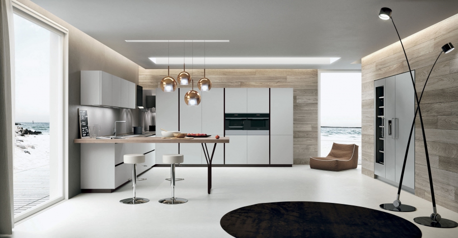 Mẫu tủ bếp Laminate TB-HSN07