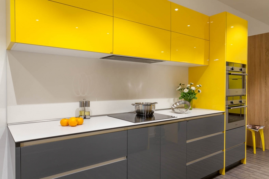 Mẫu tủ bếp nhựa TB-HSN15