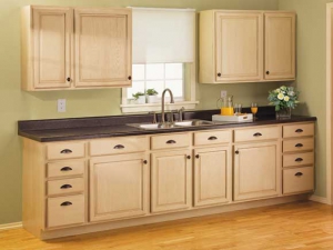 Mẫu tủ bếp dạng chữ I đẹp TB-HSN09