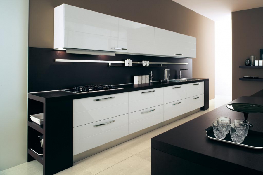 Mẫu tủ bếp HDF TB-HSN06