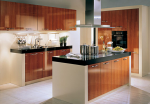 Mẫu tủ bếp HDF TB-HSN03