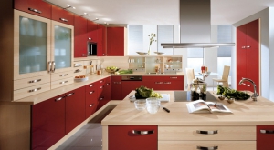 Mẫu tủ bếp dạng chữ G đẹp TB-HSN23