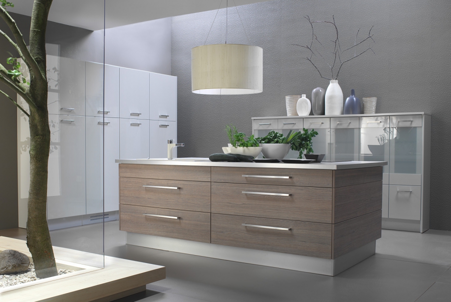 Mẫu tủ bếp Laminate TB-HSN02