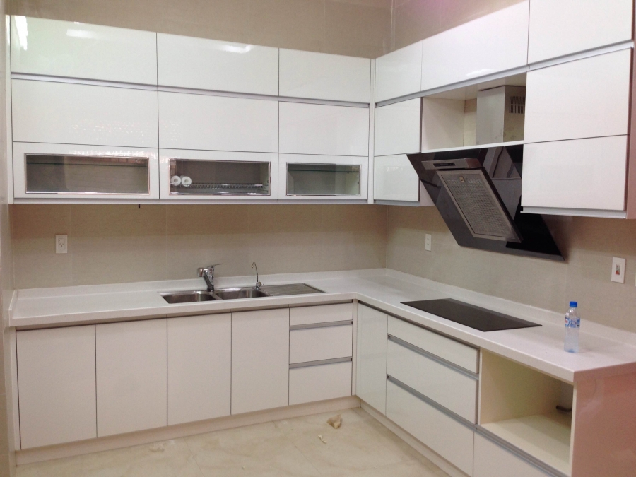 Mẫu tủ bếp Acrylic TB-HSN11