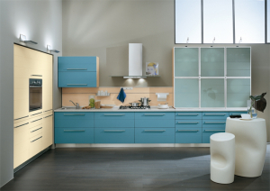 Mẫu tủ bếp nhựa TB-HSN08
