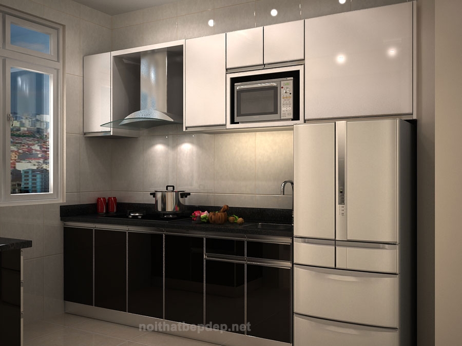 Mẫu tủ bếp inox đẹp TB-HSN18