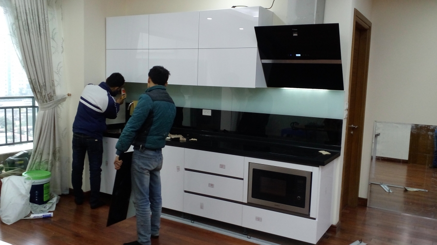Mẫu tủ bếp inox đẹp TB-HSN15