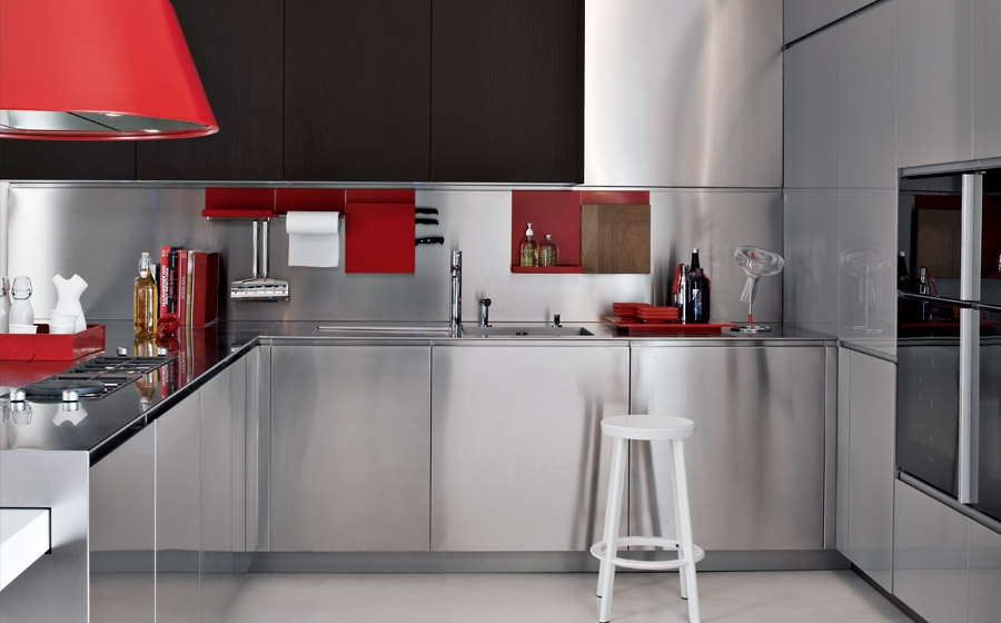Mẫu tủ bếp inox đẹp TB-HSN01
