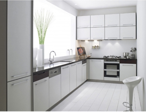 Mẫu tủ bếp dạng chữ L đẹp TB-HSN12