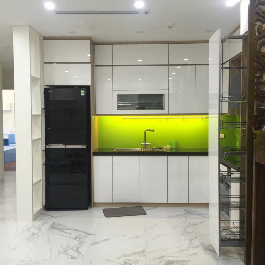 Mẫu tủ bếp Acrylic TB-HSN19