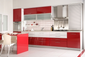 Mẫu tủ bếp dạng chữ I đẹp TB-HSN13