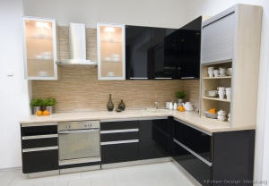 Mẫu tủ bếp dạng chữ L đẹp TB-HSN20
