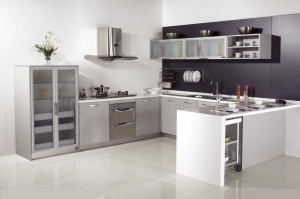 Mẫu tủ bếp dạng chữ L đẹp TB-HSN10