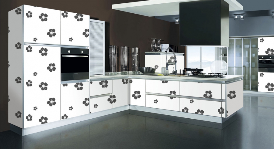 Mẫu tủ bếp Laminate TB-HSN04