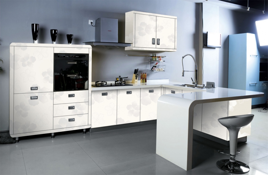 Mẫu tủ bếp Acrylic TB-HSN04