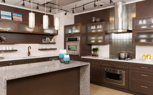 Mẫu tủ bếp Melamine TB-HSN02