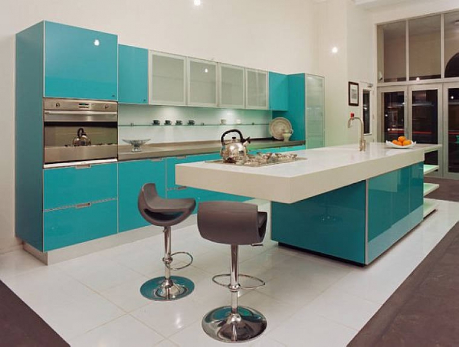 Mẫu tủ bếp nhựa TB-HSN07