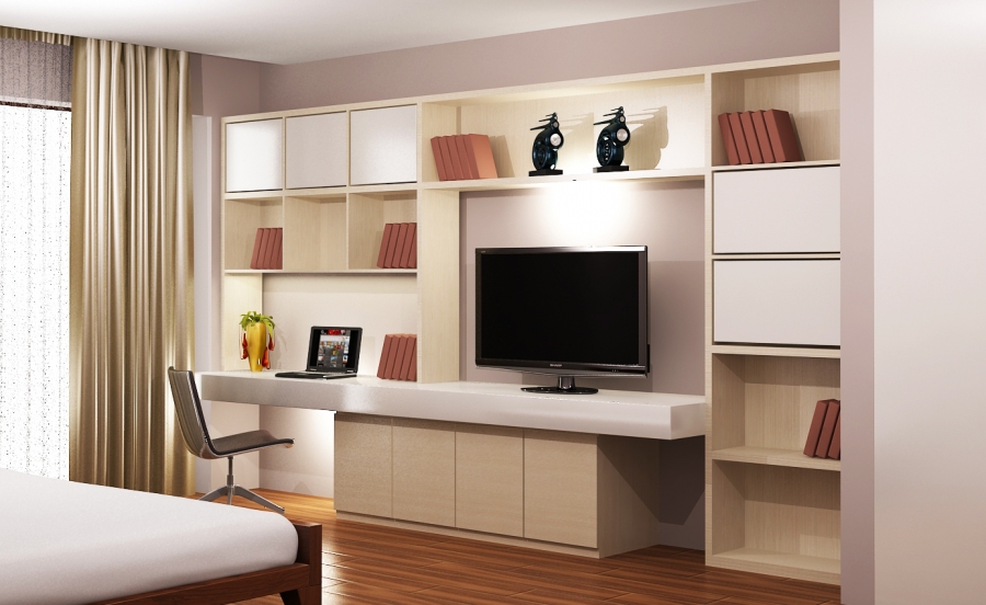 Mẫu kệ giá sách đẹp KS-DR06