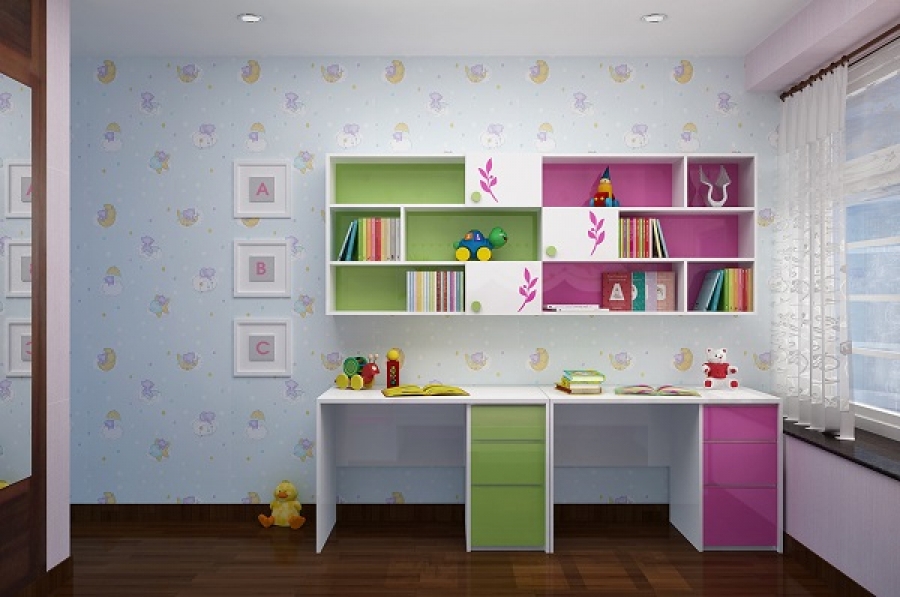 Mẫu kệ giá sách đẹp KS-DR03